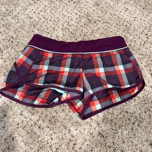Lululemon speed shorts size 6